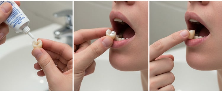  Temporarily Fixing a Loose Crown